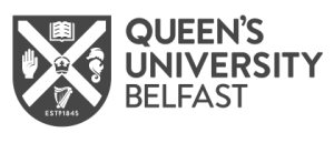 QUB logo grey