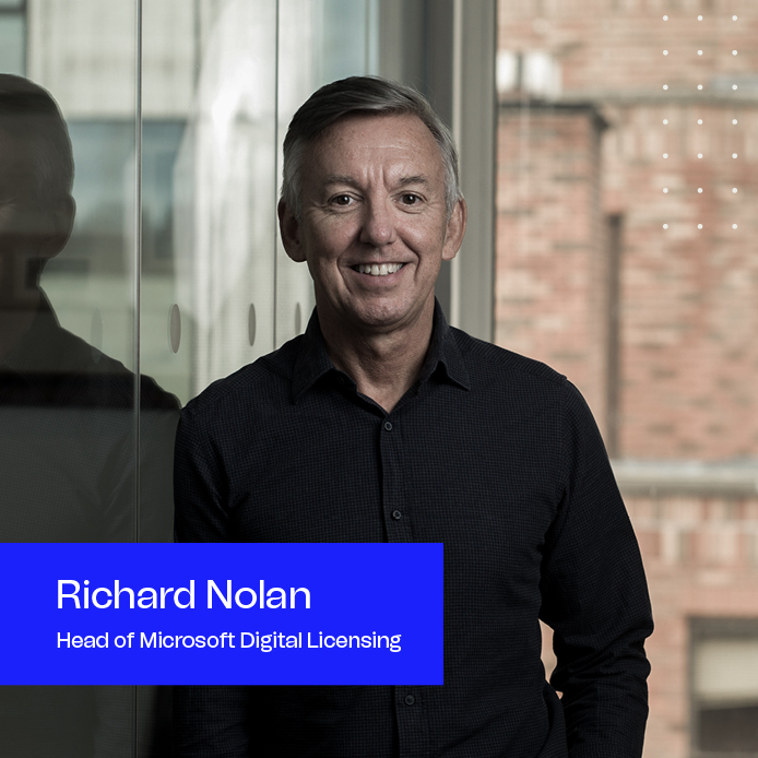 Richard Nolan, Head of Microsoft Digital Licensing