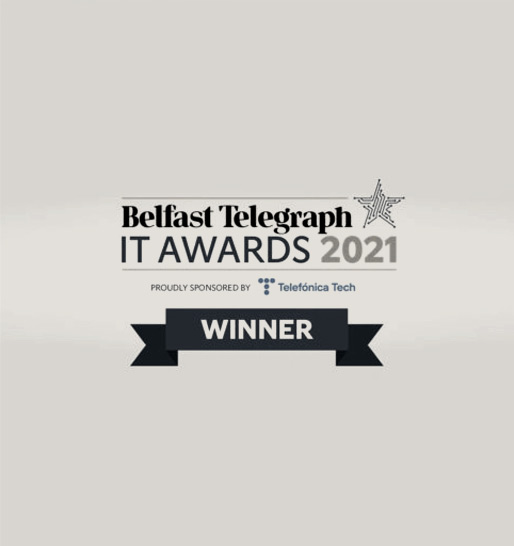 Codec Win Award with Queens University at Belfast Telegraph IT Awards